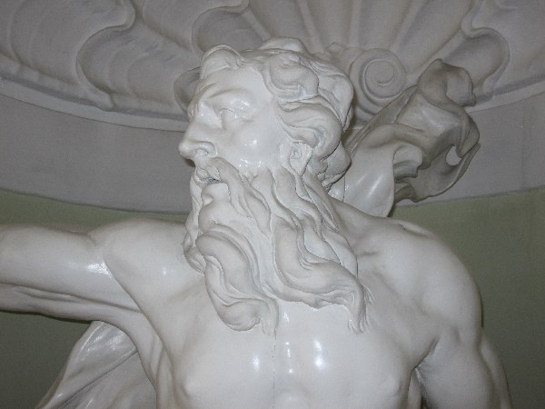 Ingenuin Lechleitner (1676-1731), Neptun (Detail), 1706-1710, Innsbruck, Palais Tannenberg-Enzenberg, Treppenhaus. Foto: Dr. Helmuth Oehler, Innsbruck. Ingenuin Lechleitner (1676-1731), Neptun (Detail), 1706-1710, Innsbruck, Palais Tannenberg-Enzenberg, Treppenhaus. Foto: Dr. Helmuth Oehler, Innsbruck.